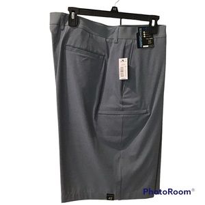 Cargo Shorts 42W, Tall Man 11” Inseam Medium Blue Heather NWT Roundtree & Yorke,